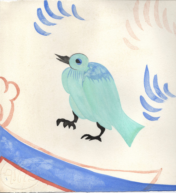 Lin Tian Qi, The Ceaseless Dance - Little Blue Bird , 2023