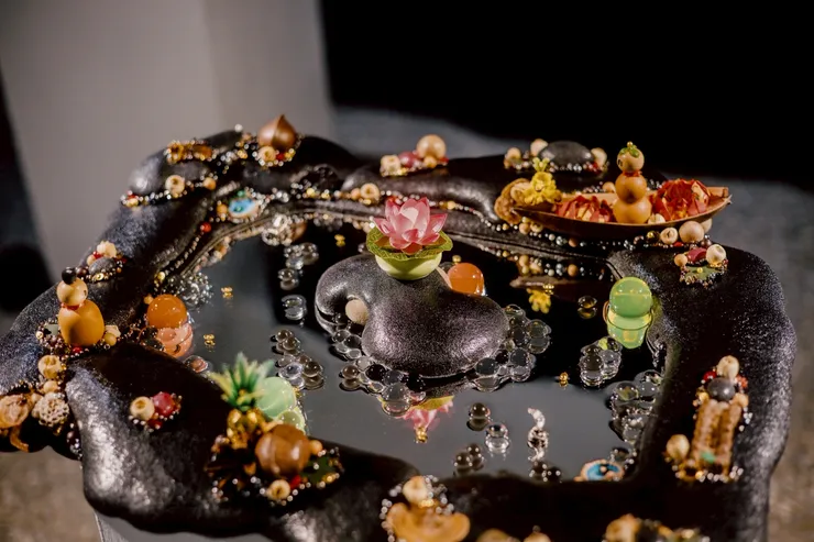 Ariel Ruby, Feast for the Eyes, food for the Gods, 2025