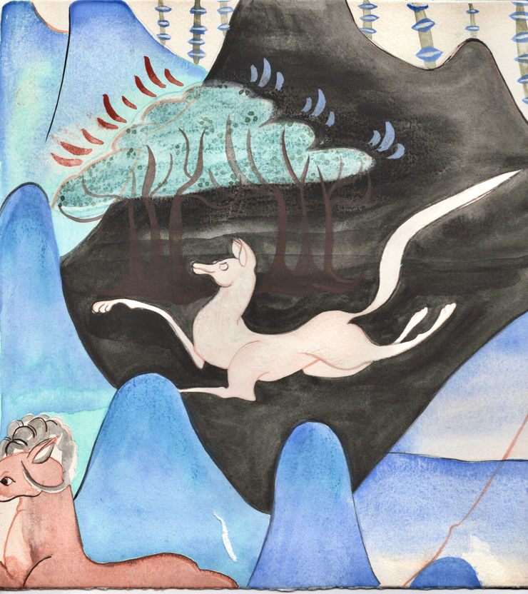 Lin Tian Qi, The Ceaseless Dance - The White Fox, 2023