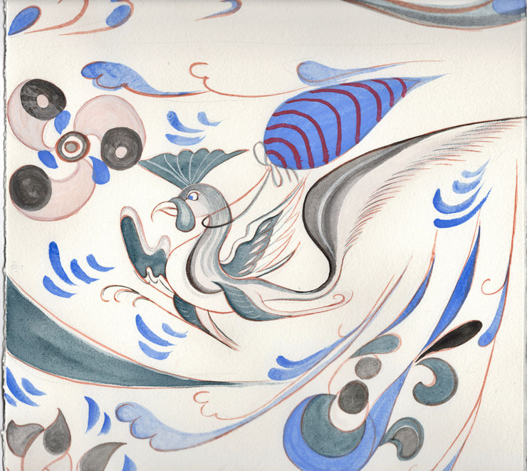 Lin Tian Qi, The Ceaseless Dance - The Vermilion , 2023