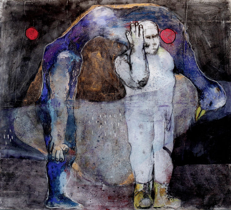 Sadikou Oukpedjo, Nouvelle mythologie #8, 2019