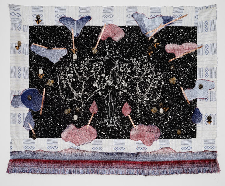 Marie-Claire Messouma Manlanbien, Human intra natura, Nuit, 2024