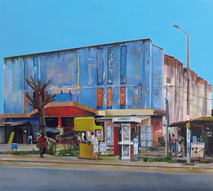 Cheikh Ndiaye, Cinéma Liberté, Adjamé, 2014