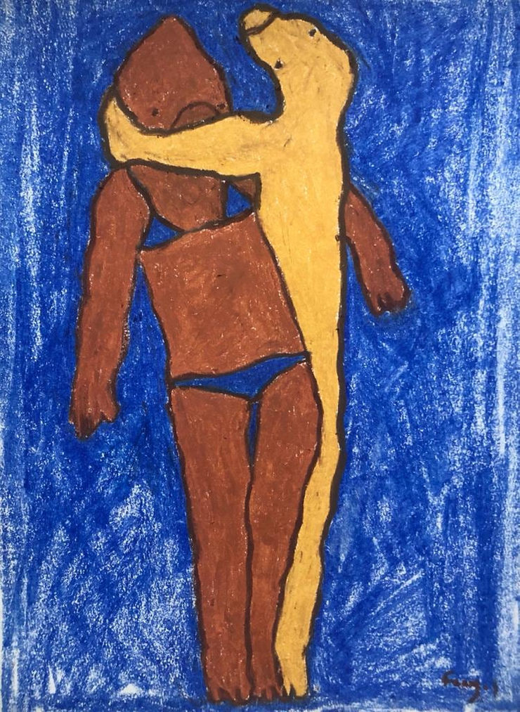 Fanny Irina, Unité Jaune et Bleu, 2020