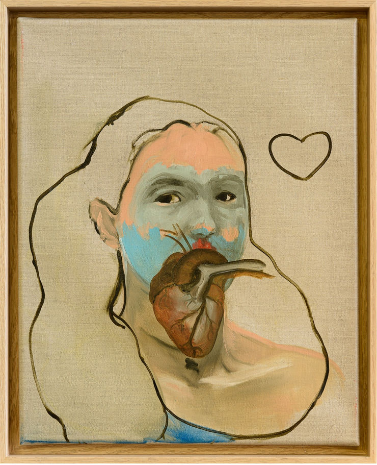 Dalila Dalléas Bouzar, Autoportrait, 2022