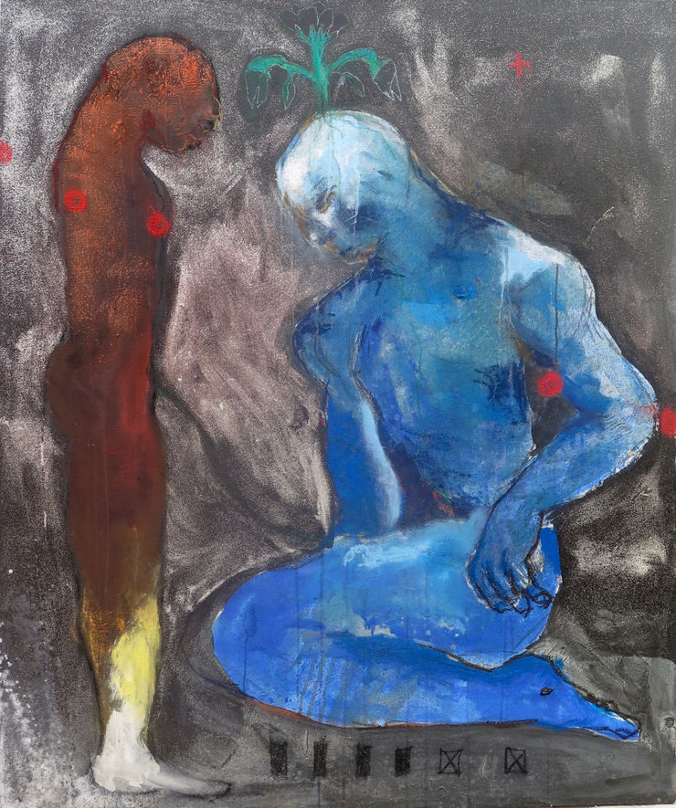 Sadikou Oukpedjo, Nouvelle mythologie #4, 2019