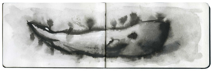 Yo-Yo Gonthier, La Baleine Nuage #2, 2012