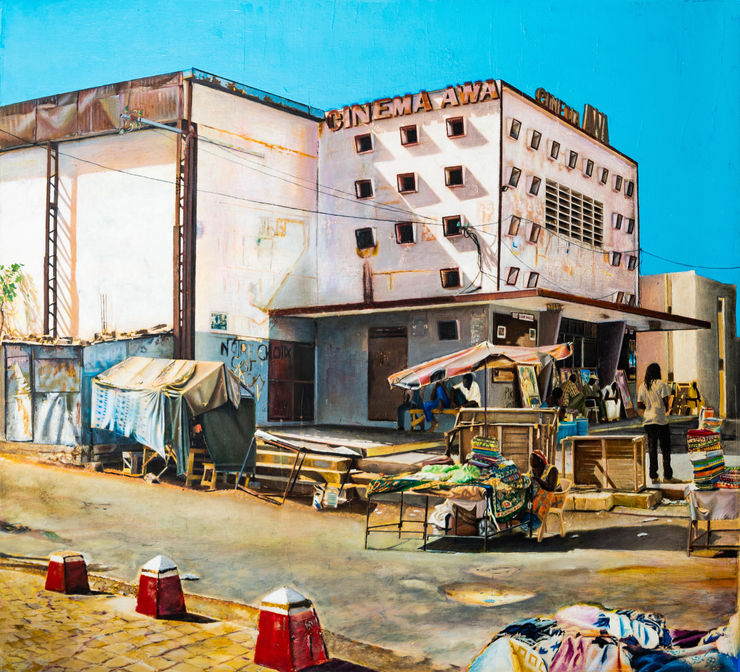 Cheikh Ndiaye, Cinéma Awa, Pikine, 2014