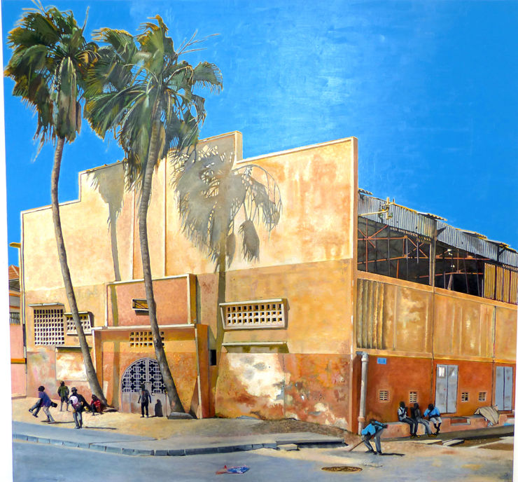 Cheikh Ndiaye, Cinéma Vox Saint-Louis, 2018