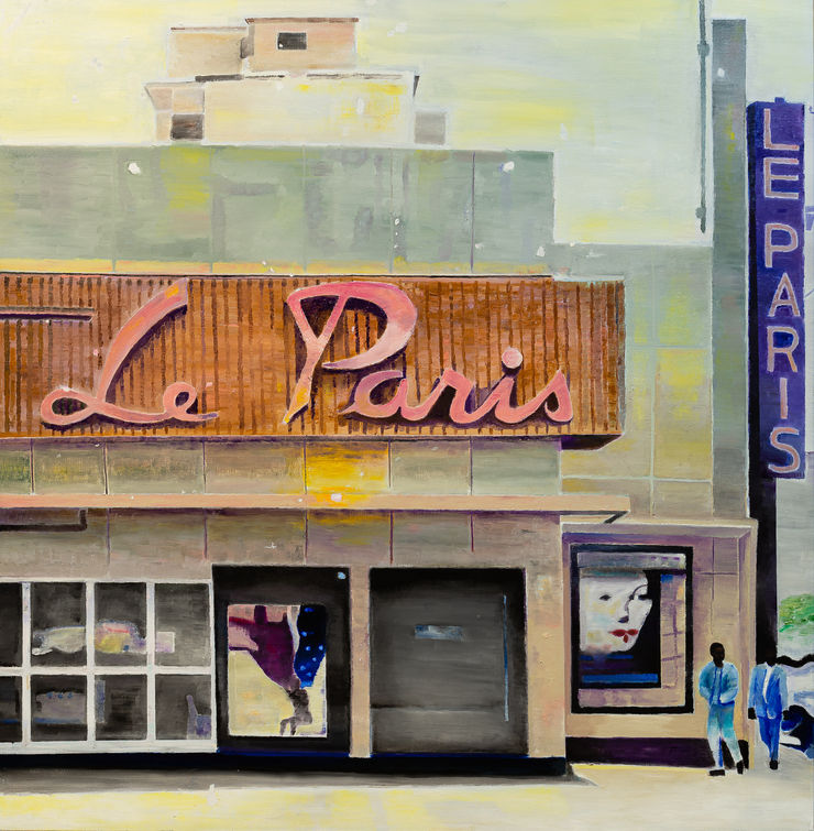 Cheikh Ndiaye, Cinéma Le Paris, Dakar, 2021