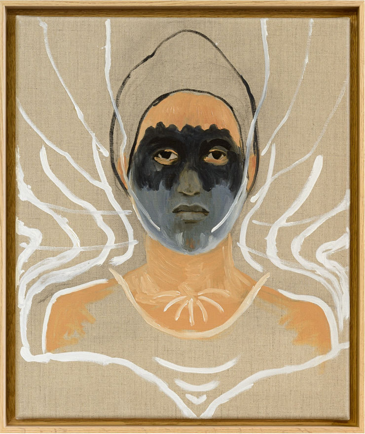 Dalila Dalléas Bouzar, Autoportrait, 2022