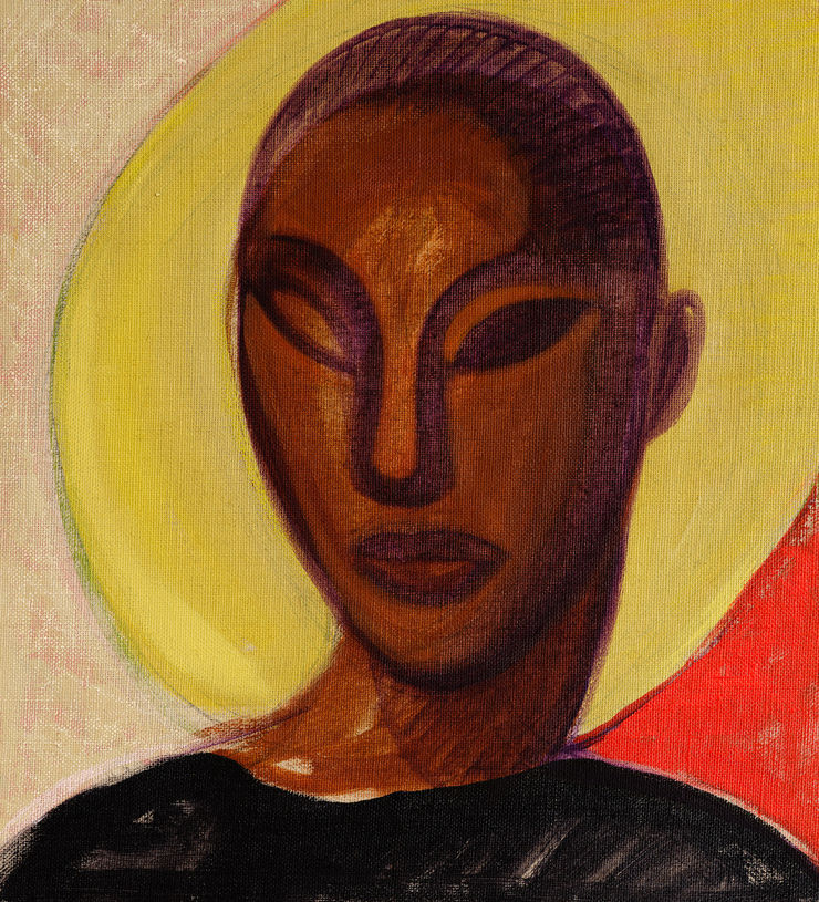 Rachel Marsil, Sans titre (Le parapluie auréole), 2025