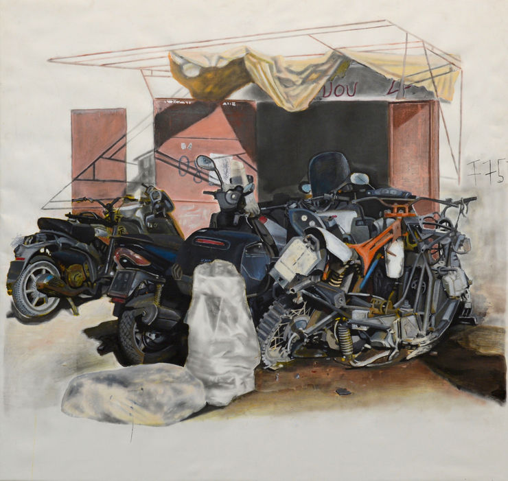 Cheikh Ndiaye, Garage Moto, 2012