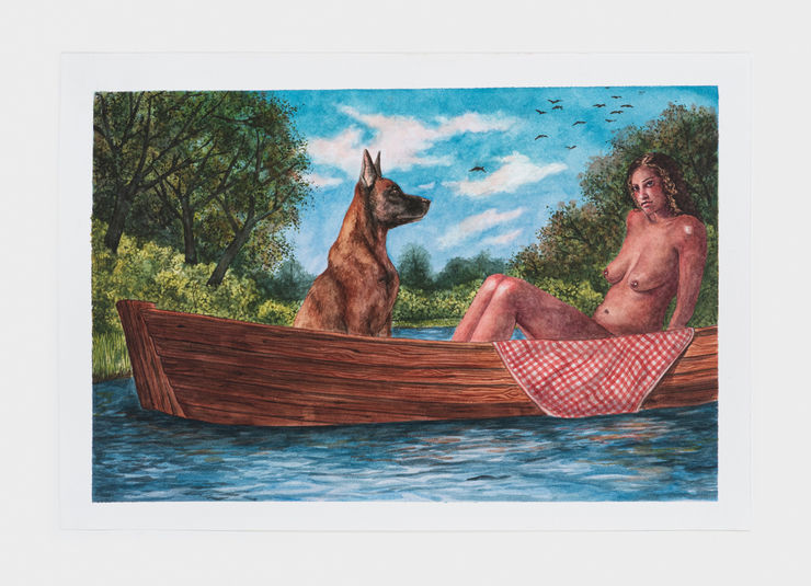 Shona McAndrew, Boat ride, 2025