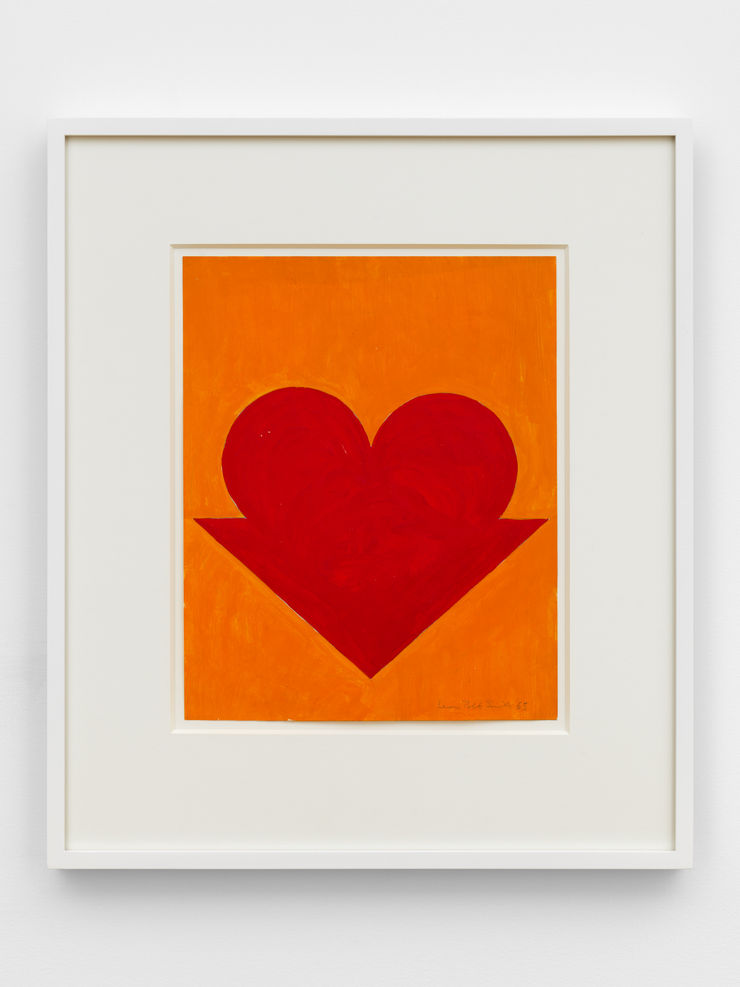 Leon Polk Smith, Untitled (colored drawing 4), 1955