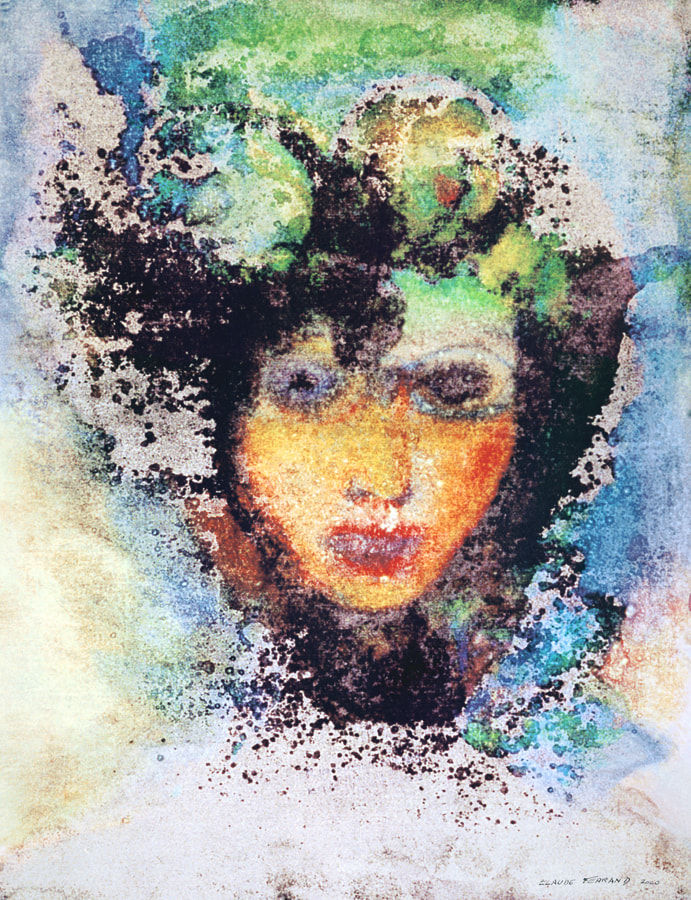 Claude Ferrand, Portrait aquarelle evolutive, 2000