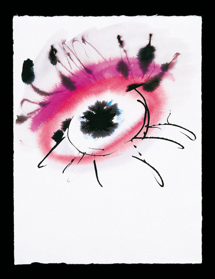 Claude Ferrand, Oeil rose, 1981