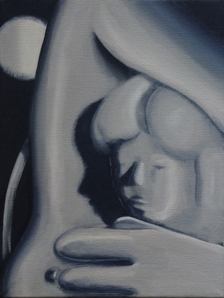 Aksiniya Misyuta Moonburnt, 2018 Acrylic on canvas 240 x 180 x 15 mm