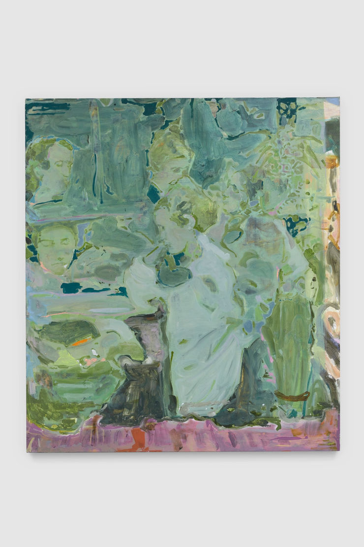 Tomo Campbell If All Goes Well , 2020 Mixed media 180 x 160 cm