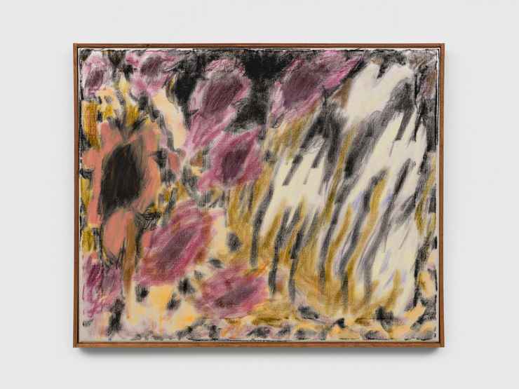 Larissa Lockshin, Untitled (Sun Tracer), 2023