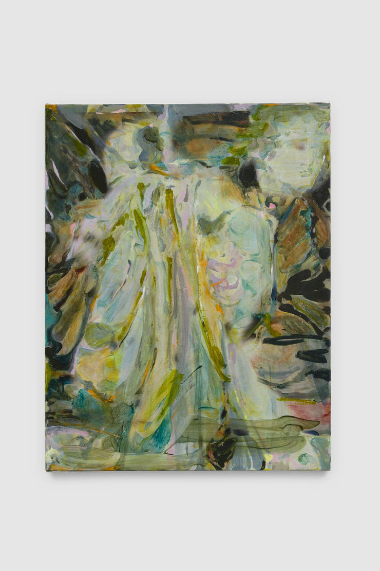 Tomo Campbell I'm still not quite sure what you're even on about, 2020 Mixed media 90 x 70 cm