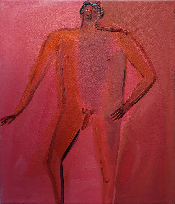 Eve Ackroyd, Pink Pose, 2018