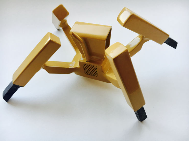 James Capper MOUNTAINEER, 2016 Powder coated steel 140 x 220 x 270 mm Edition 1/1