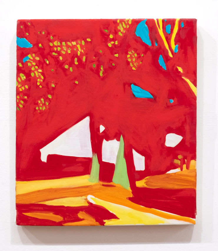 Maureen O'Leary, Garage in the Trees, 2022