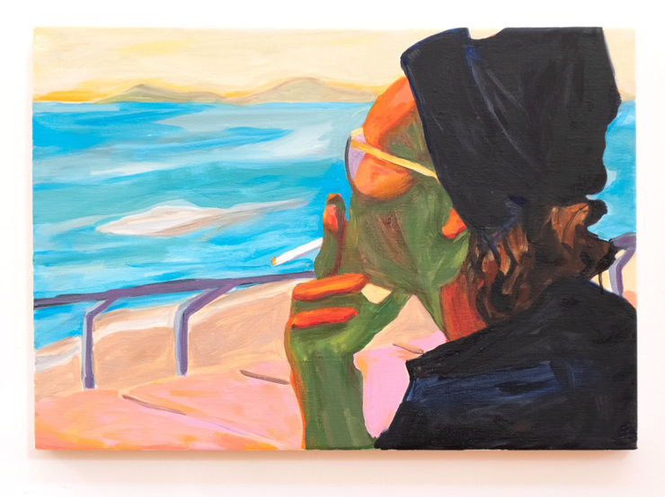 Maureen O'Leary, A Cigarette, the Malecón and the Infinite Horizon, 2022