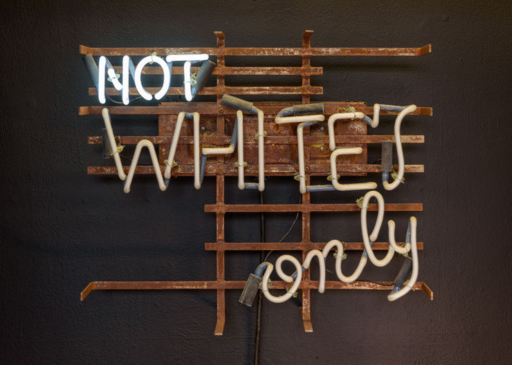 James Hannaham, Not White's Only, 2021