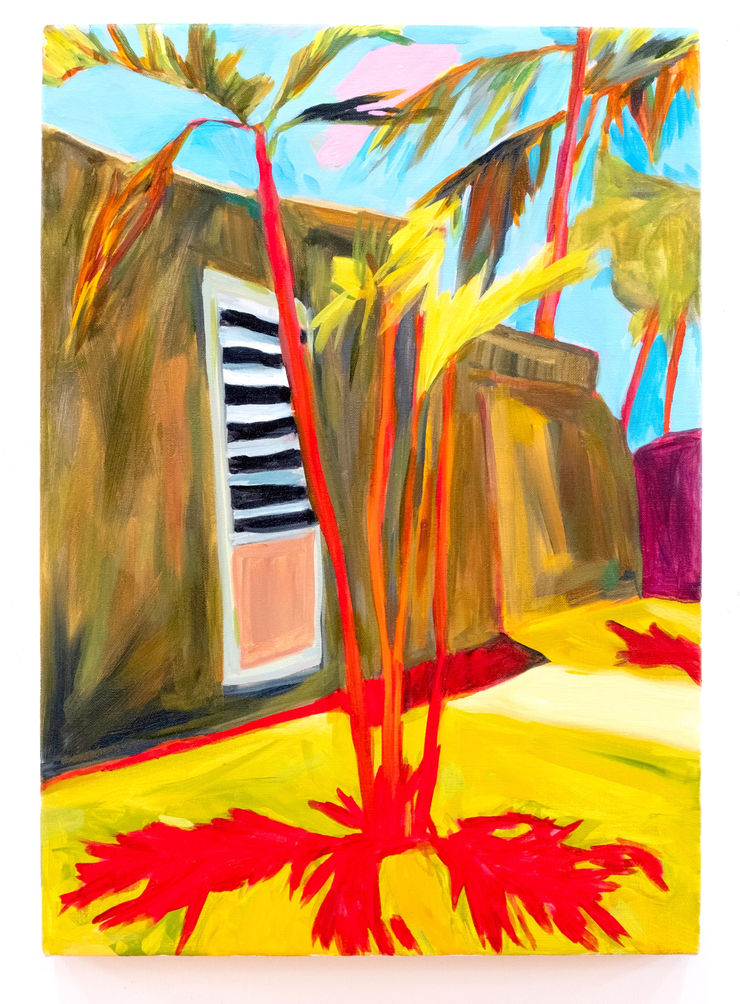 Maureen O'Leary, Sky with Small Palm, 2022
