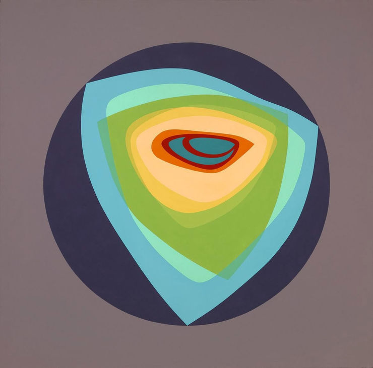 Helen Lundeberg, Wild Planet, 1965