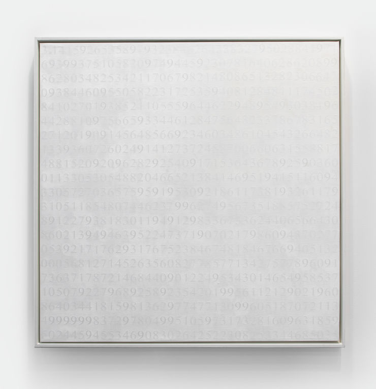 François Bucher, Pi 999999, 2024