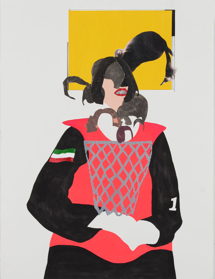 Maryam Amirvaghefi, “Wild Tulips” from the “SumMary of Muscle Memories” series, 2023