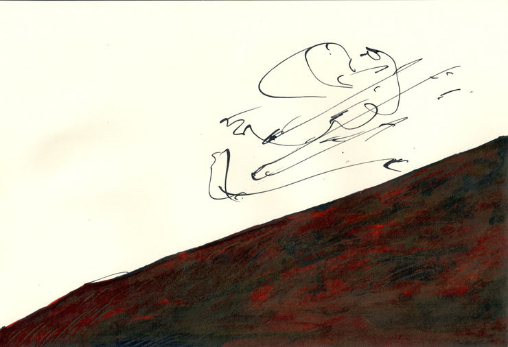 Bizhan Bassiri, Inchinato Pennino, 2019