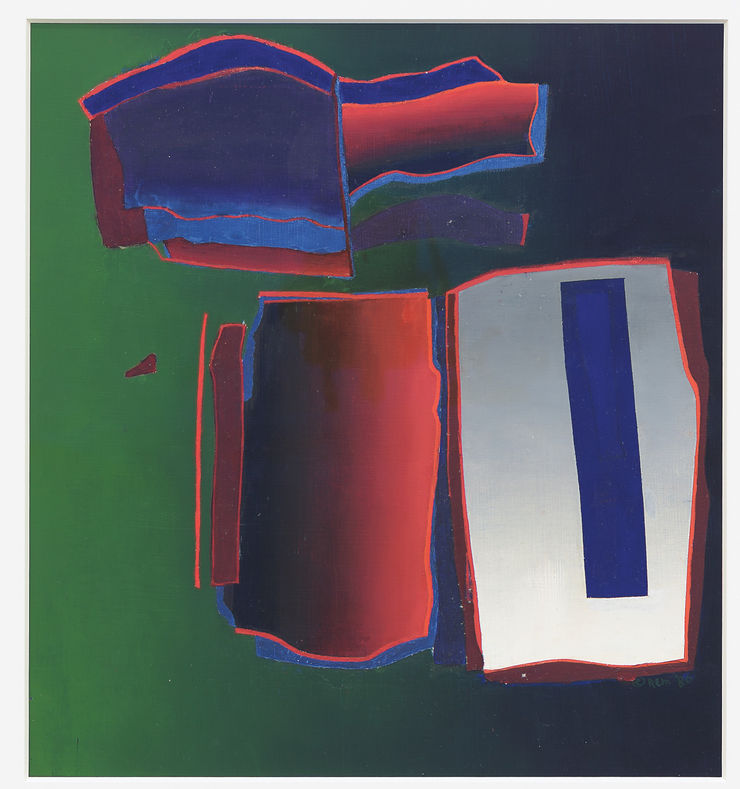 Deborah Remington, Working Study for Eletea, 1971-1973 ca.