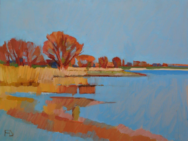 Frank Dekkers - De Oever Kaatst Zonlicht