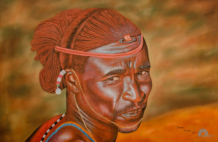 Brandon Alfredo, Masai warrior 2  , 2019