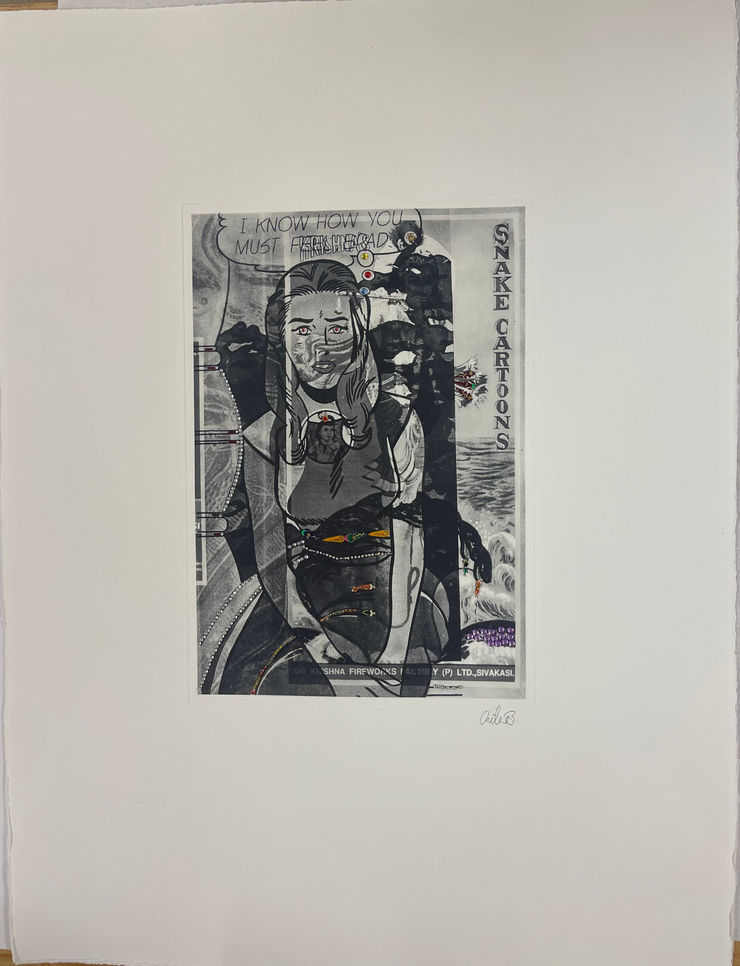 Chila Burman, Snake Cartoons, 2024