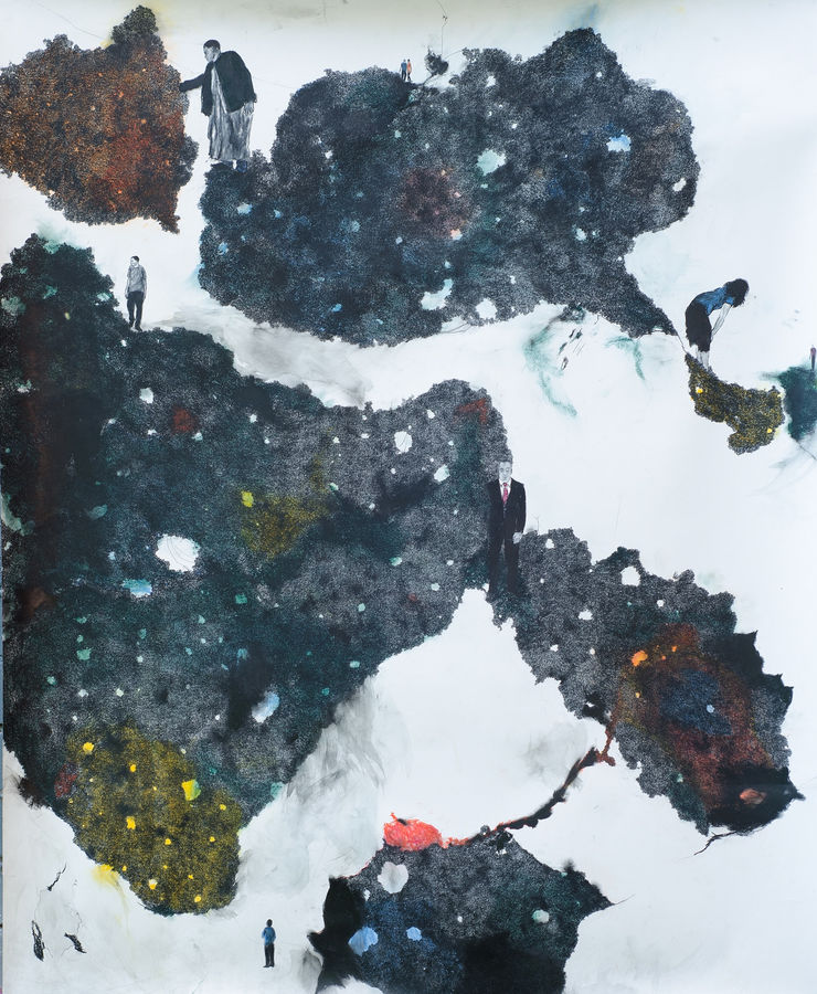 Eric Pina, Paysage, Les Dessous des Cartes V, 2012