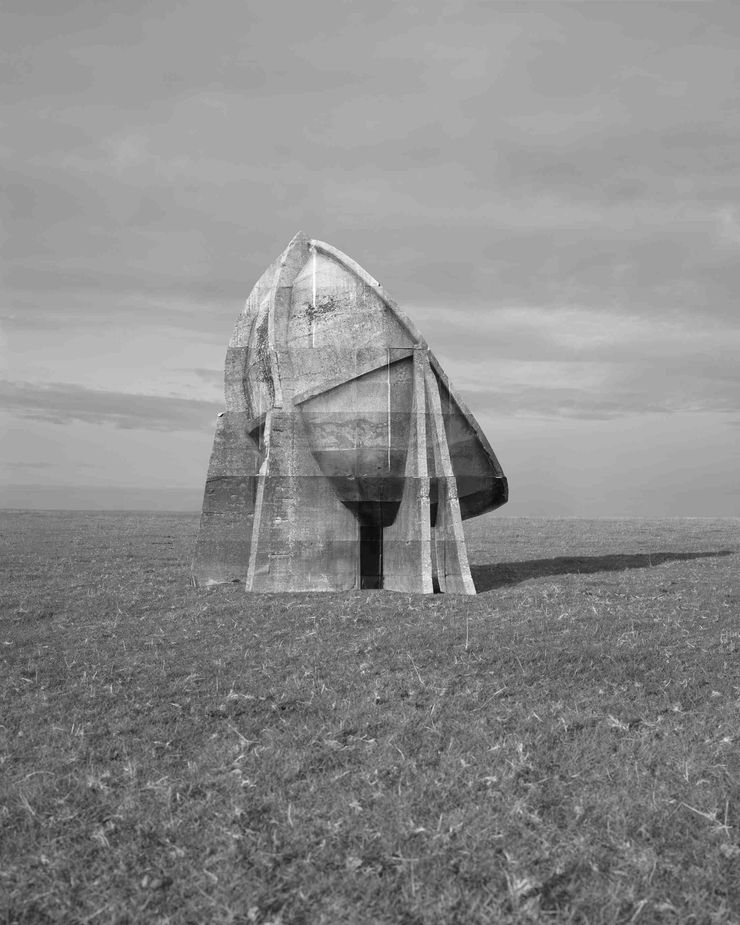 Noémie Goudal, Observatoire VII (Sound Mirror), 2013