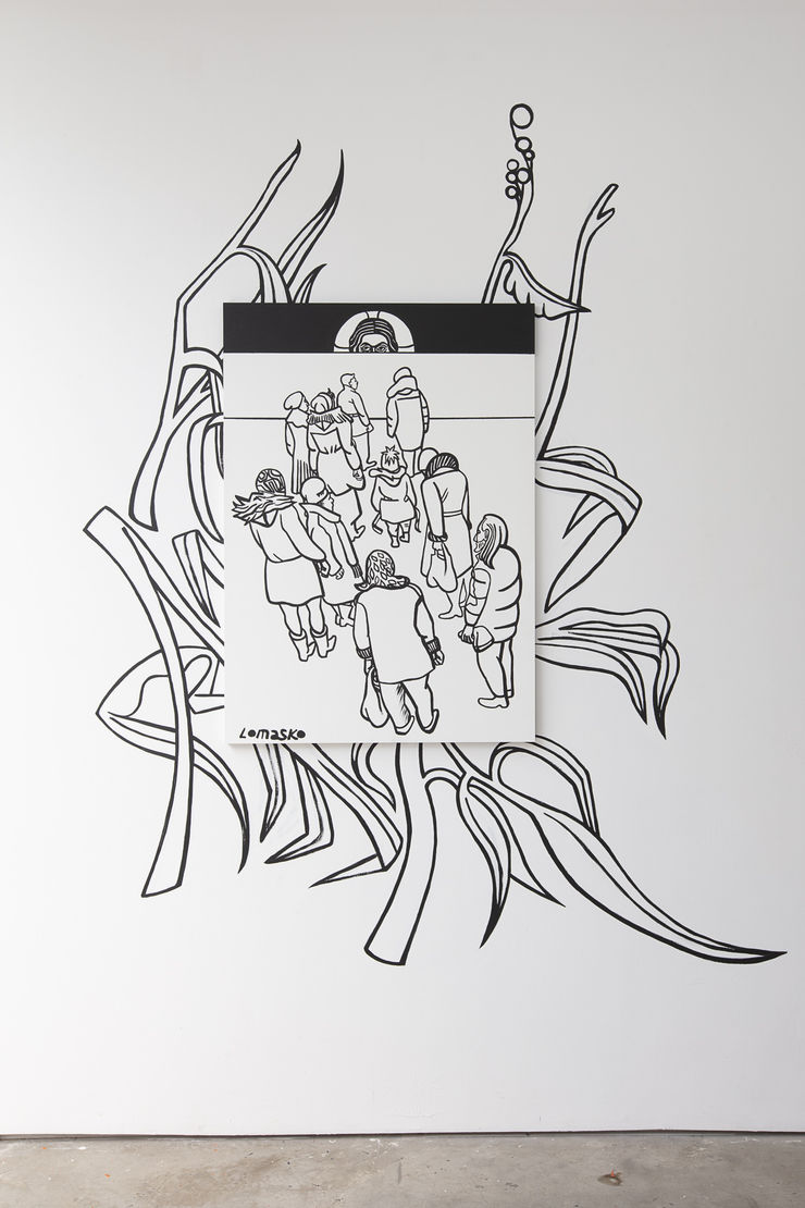 Victoria Lomasko, Intercession, 2019