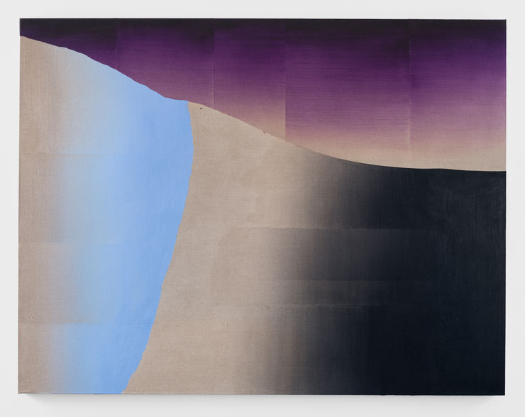 Agata Bogacka, Annexation, 2022, Acrylic on linen, 170 x 220 cm | 66 7/8 x 86 5/8 in.