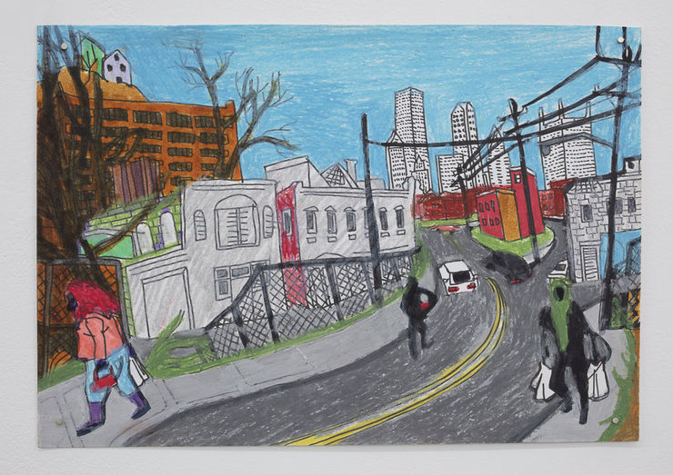 Victoria Lomasko, Isn't America a Dream (no.7), 2019