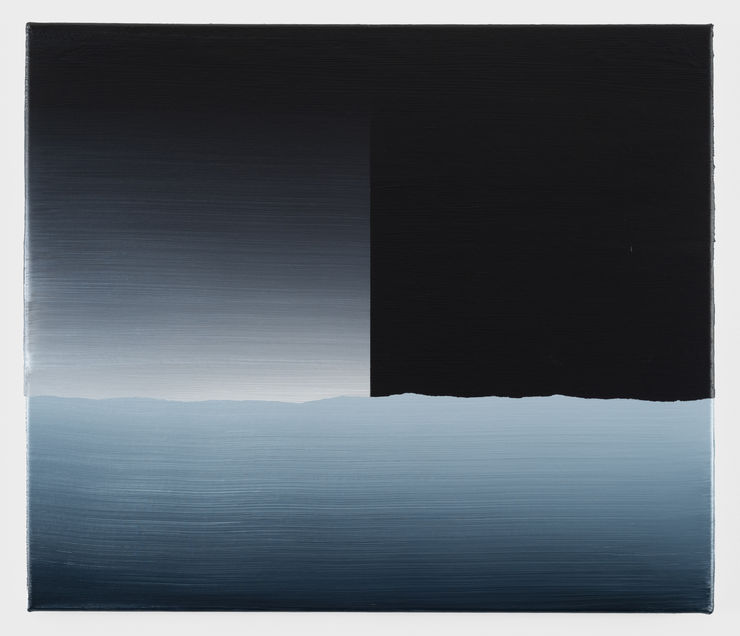 Agata Bogacka, Divisions 2, 2022, Acrylic on linen, 60 x 70 cm | 23 5/8 x 27 1/2 in.