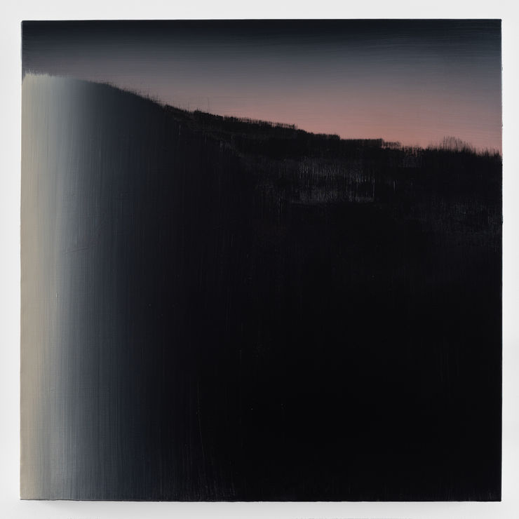 Agata Bogacka, Disagreement 5, 2022, Acrylic on linen, 100 x 100 cm | 39 3/8 x 39 3/8 in.