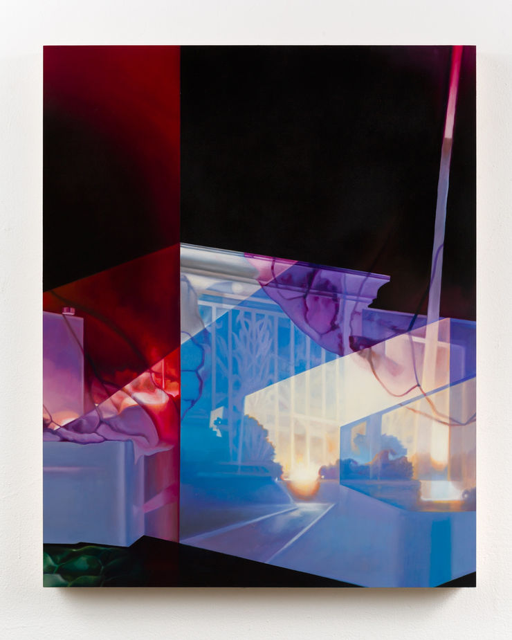 Patti Oleon, Red Night, 2020