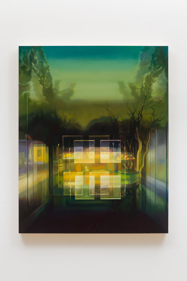 Patti Oleon, Small Green Room, 2022