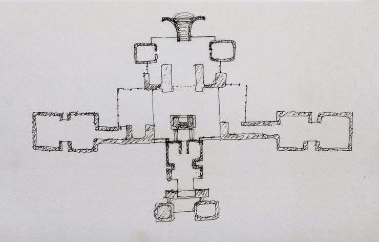 Hans Hollein, Gebäude ev. Lintschinger (Building), 1960