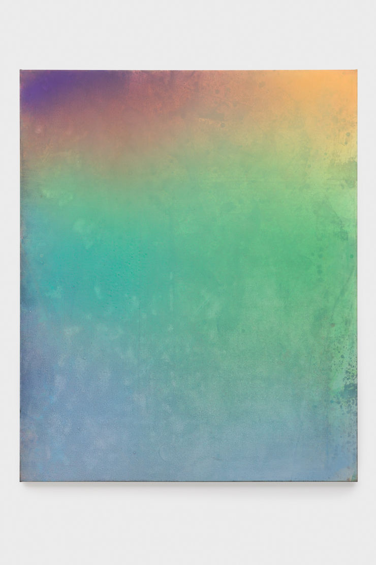 Matthias Reinmuth, Glimpse Milano (green, blue, brown)), 2022